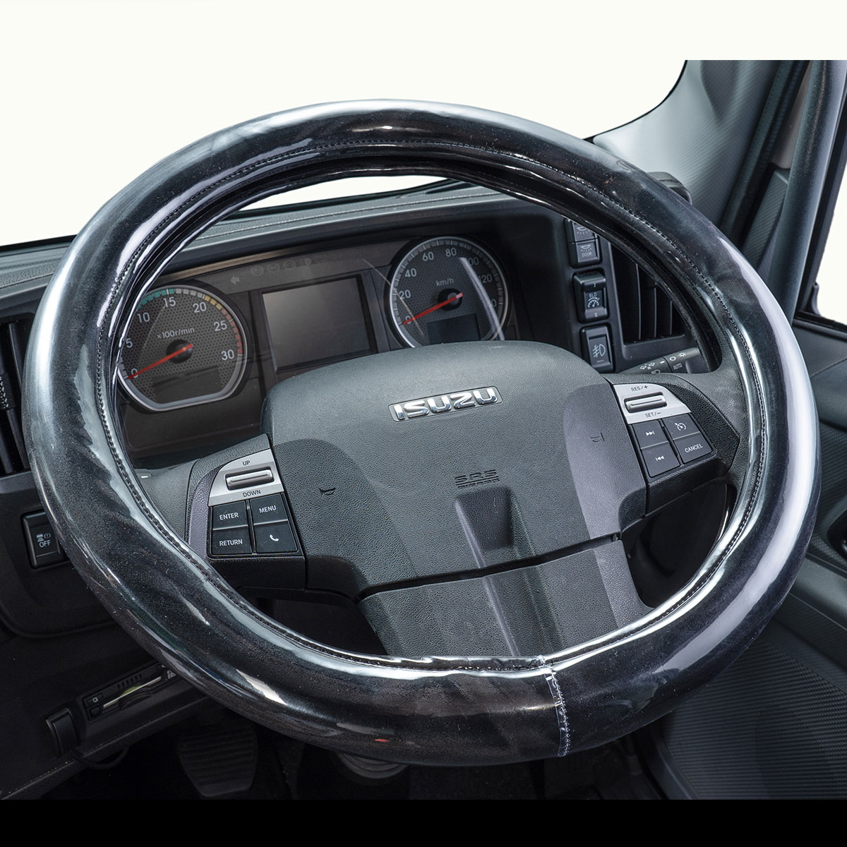 受注製作 太くん ハンドルカバー （ゼラコート/ブラック） 2HSサイズ（45.5cm） | 受注製作 極太 ハンドルカバー（ゴルフ・ゼラコート