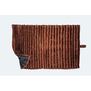 チンチラZERO　ハイルーフカーテン　ブラウン