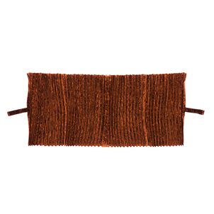 チンチラ　仮眠カーテン　プリーツ　ブラウン