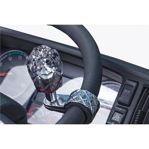 MIYABI　ハンドルスピンナー クリア/ブラック装着