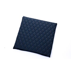 月光ZEROダブル　座布団  マットブラックxブルー