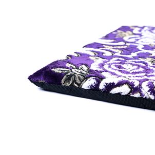 華恋　座布団　パープル