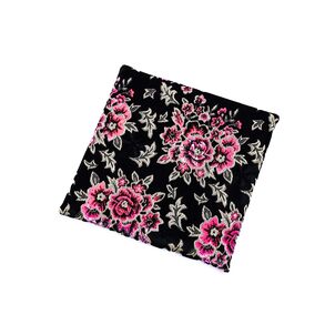 マドンナ　座布団 ブラックピンク