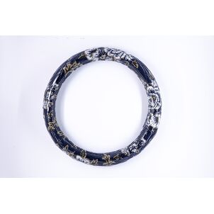 マドンナ　シングルキルトハンドルカバー　ネイビーブルー