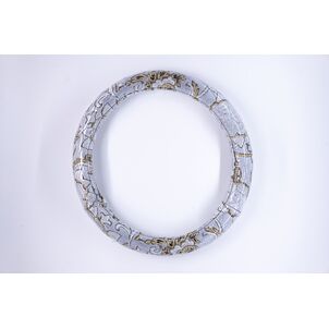 モンブランローズ　シングルキルトハンドルカバー　グレー