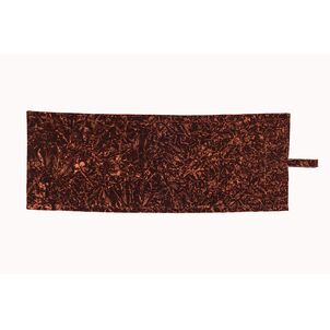 チンチラ　仮眠カーテン　プリーツなし　ブラウン