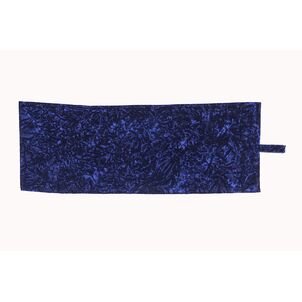 チンチラ　仮眠カーテン　プリーツなし　ネイビー