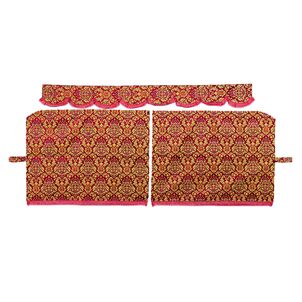 金華山 バレンタイン 3点式 粘ら センターカーテン デコトラ レトロ  