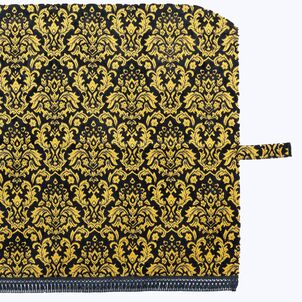 ベルサイユ　三点式センターカーテンブラウン