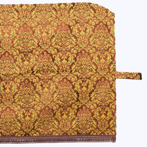 ベルサイユ　三点式センターカーテンブラウン