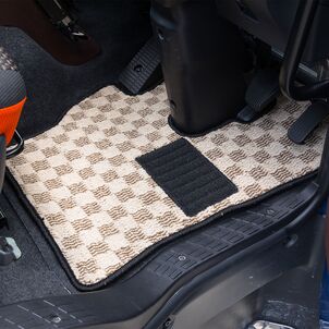 トラックフロアマット　MTMウェーブチェック