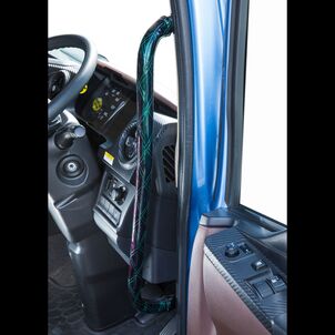 鼓星-オリオン　アシストグリップカバー　フロント用グリーン