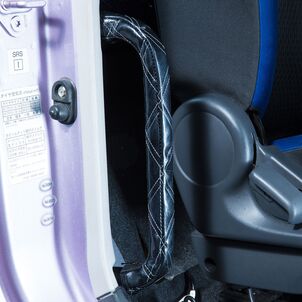 鼓星-オリオン　アシストグリップカバー　リア用ブラック