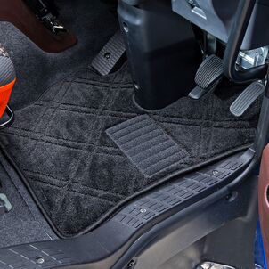 トラックフロアマット　ダブルダイヤ