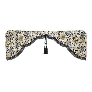 モンブランローズ　トラック用五右衛門カーテン　ホワイト