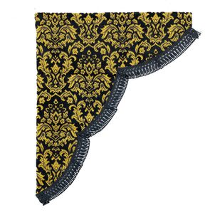 ベルサイユ　トラックサイドカーテン　ブラック