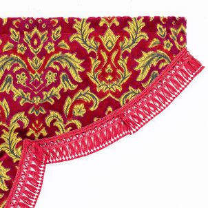 ベルサイユ　トラックサイドカーテン　ワイン