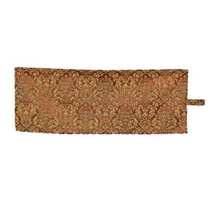 ベルサイユ　仮眠カーテン　プリーツなし　
ブラウン