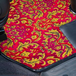 ベルサイユ　フロアマットレッド