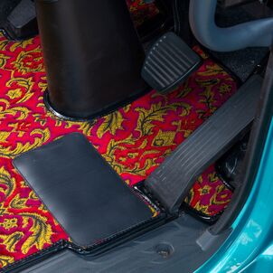 ベルサイユ　フロアマットレッド