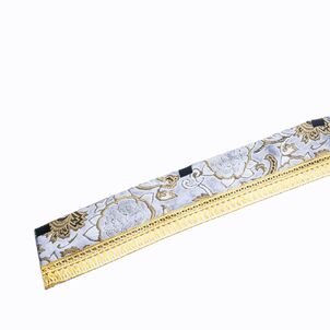 モンブランローズ　フロントカーテンストレートタイプシルバー