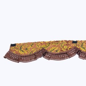 ベルサイユ　トラックフロントカーテン　ブラウン