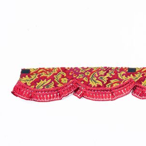 ベルサイユ　トラックフロントカーテン　ワイン