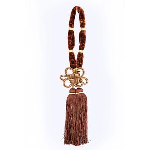 トラック用ミラータッセル　チンチラ　ブラウン