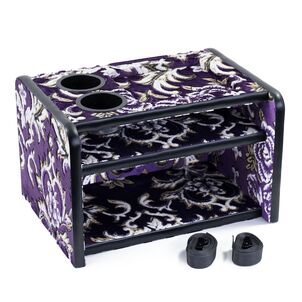 華恋 トラック用3段コンソールボックス　パープル