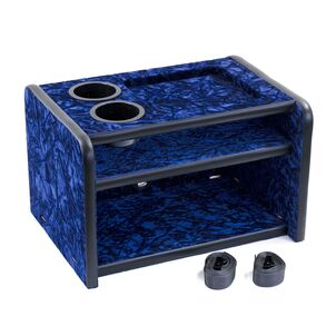 チンチラ  トラック用3段コンソールボックス　ネイビー