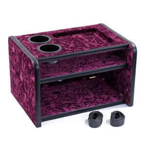 チンチラ  トラック用3段コンソールボックス　ワイン