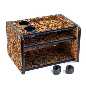 ベルサイユ トラック用3段コンソールボックス ブラウン