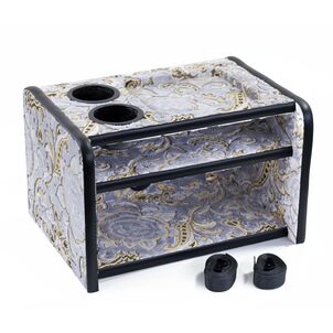 モンブランローズ  トラック3段コンソールボックス　シルバー