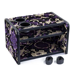 モンブランローズ  トラック3段コンソールボックス　パープル