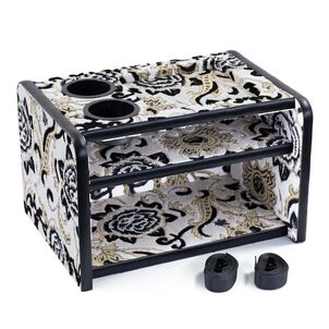 モンブランローズ  トラック3段コンソールボックス　ホワイト