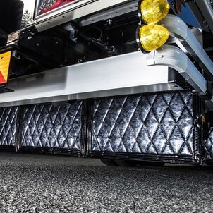 鼓星‐オリオン  トラック用泥除け スタンダード（生地厚9mm / オーダーメイド）