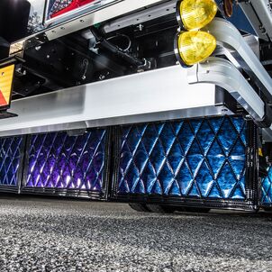 鼓星‐オリオン  トラック用泥除け スタンダード（生地厚9mm / オーダーメイド）