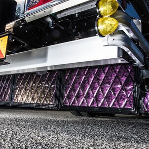 鼓星‐オリオン  トラック用泥除け スタンダード（生地厚9mm / オーダーメイド）