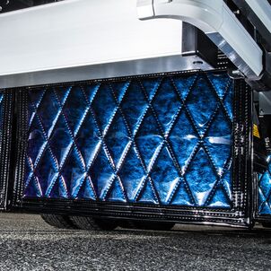 鼓星‐オリオン  トラック用泥除け スタンダード（生地厚9mm / オーダーメイド）