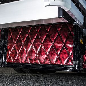 鼓星‐オリオン  トラック用泥除け スタンダード（生地厚9mm / オーダーメイド）