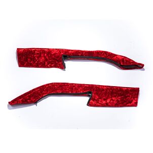 チンチラ　トラックドアハンドルカバー　レッド