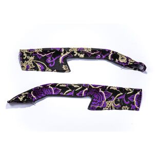 モンブランローズ　 ドアハンドルカバー　パープル