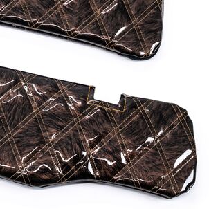 鼓星-オリオン　トラック用サンバイザーカバー　ブラウン