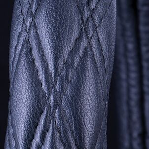 月光ZERO ダブル　トラックハンドルカバーブラックステッチ