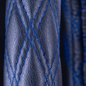 月光ZERO ダブル　トラックハンドルカバーブルーステッチ