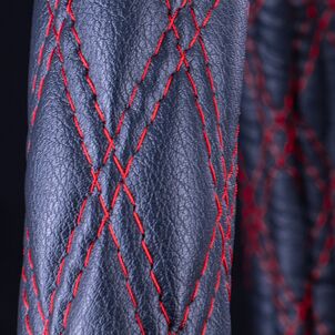 月光ZERO ダブル　トラックハンドルカバーレッドステッチ