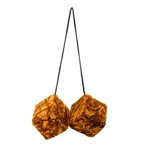 チンチラ　トラック用 ミラーキューブ　ゴールド