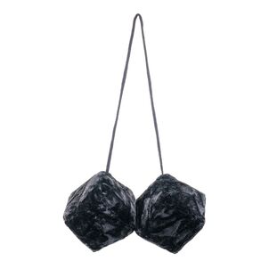 チンチラ　トラック用 ミラーキューブ　ブラック