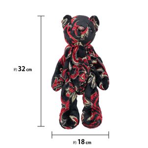 華恋　クマのぬいぐるみ　レッド