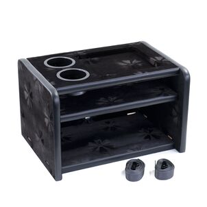 コスモス 3段コンソールボックス ブラック